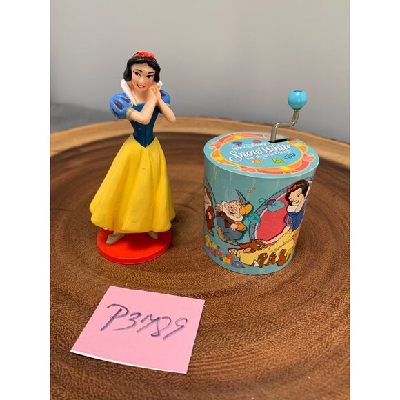 Disney Snow White & The Seven Dwarfs Music Box with Figurine Set Tokyo Disneylan - Picture 9 of 9
